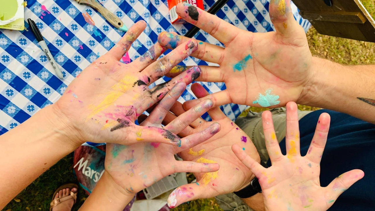 Get Kids Painting Host A Fun Messy Toddler Paint Party