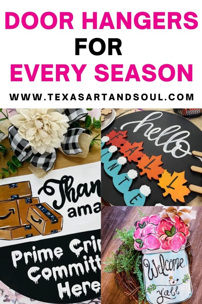 DIY Door Hangers: Seasonal and Everyday Projects - Texas Art and Soul ...