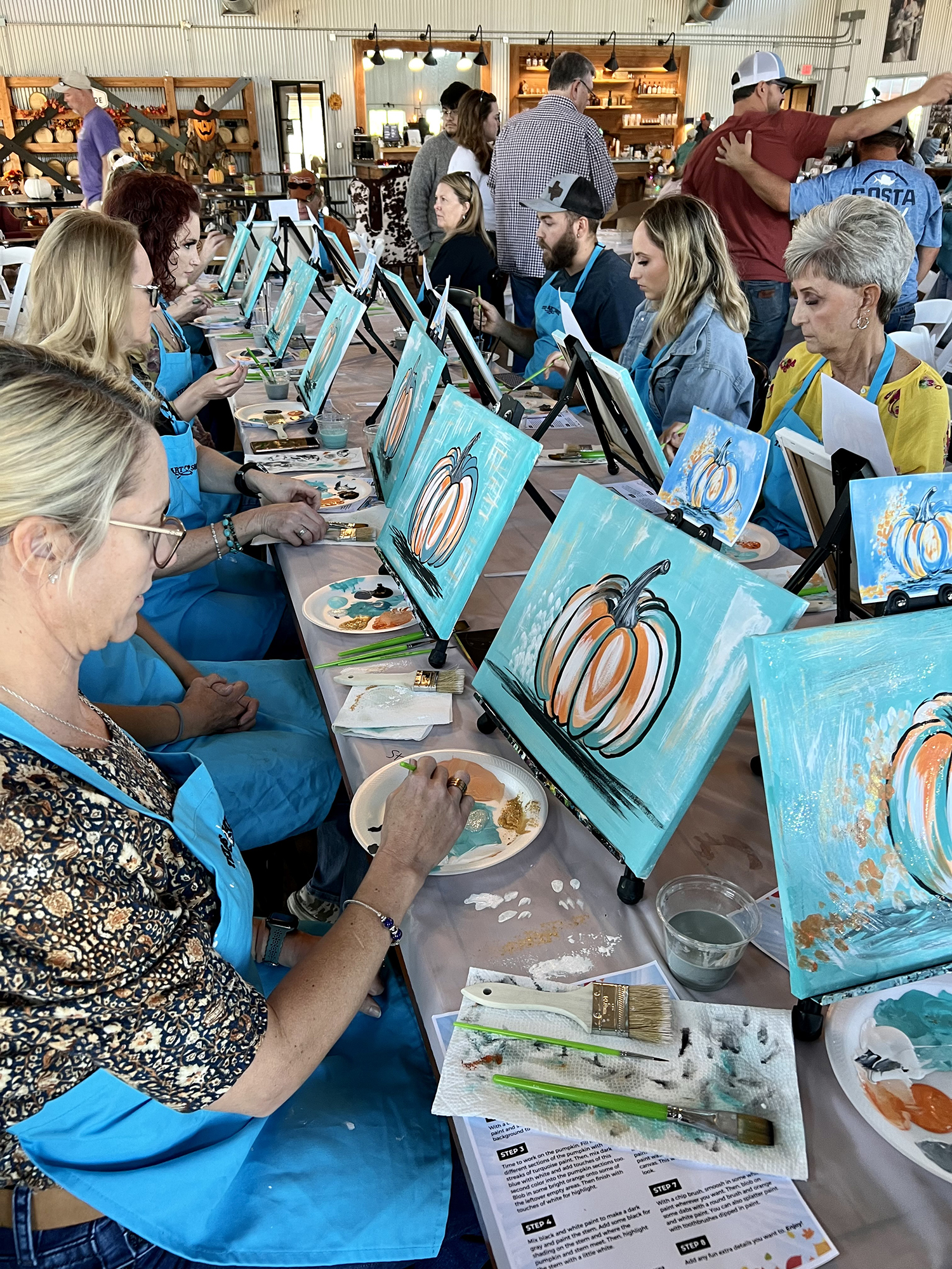 Art with a Glue Gun! No WAY! - Texas Art and Soul - Create a Paint Party  Business Online
